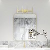 Livex Lighting Copenhagen 4 - Light Vanity in  Satin Brass - 4 of 4