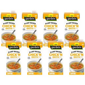 Gardein Plant-Based Chick'n Broth - Case of 8/32 oz - 1 of 3