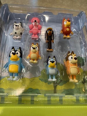 Set De Figuras Bluey Y Familia Moose P3