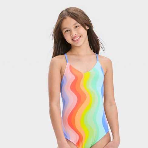 Rainbow lv 3 pc swimsuit