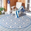 Beach House BHS135 Power Loomed Indoor/Outdoor Rugs - Safavieh - 2 of 4