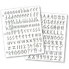 Sticko Alphabet Stickers - Silver Foil, 196pcs - 2 of 3