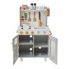 Teamson Kids Little Chef Memphis Play Kitchen with 16 Accessories, Gray/Gold - 4 of 4