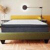 NicBex 14 Inch Hybrid Mattress for a Cool Sleep,Fiberglass Free,Pressure Relief,Plush Feel Mattresses,White+Gray - 2 of 4