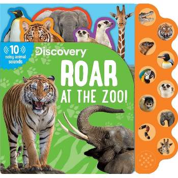 Discovery: Roar at the Zoo! - (10-Button Sound Books) by  Thea Feldman (Board Book)