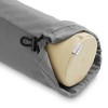 Saloniture 30" x 6" Microfiber Pillow Case Cover for Massage Table Bolsters with Drawstring Closure - 2 of 4