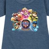 - Paw Patrol - Mighty Movie Character Group Graphic Short Sleeve Fleece Dress - 2 of 4