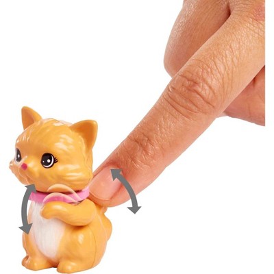 Barbie Pet and Accessories Set Kitten with Motion and 10 Plus pc_4