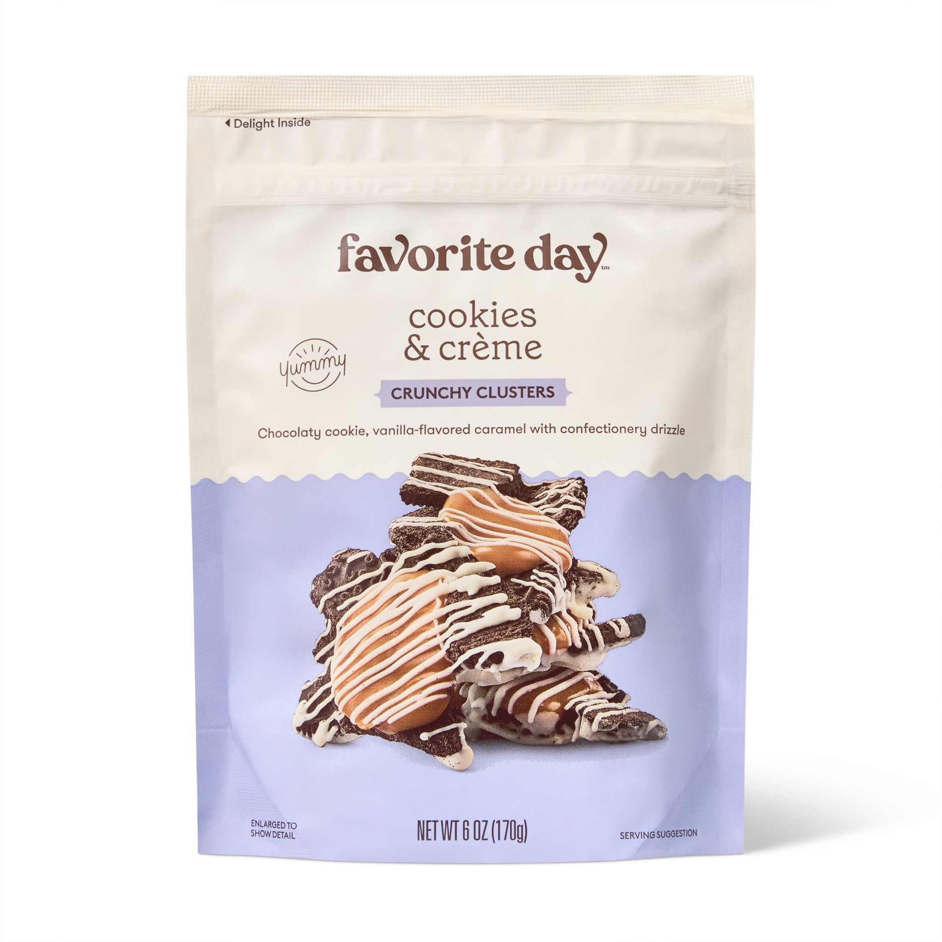 Cookies and Creme Crunchy Clusters - 6oz - Favorite Day™