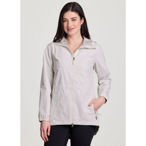 Avalanche Outdoor Ripstop Rain Jacket, Adjustable Anorak Rain Coat with Zipper Pockets - 1 of 4