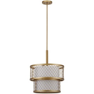 Evie Mesh Pendant Light - LIT4200 - Gold - Safavieh - 1 of 4