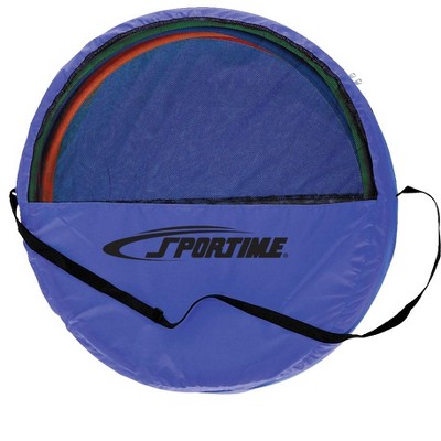 Sportime Hoop Tote-N-Store Bag, 36 Inches, Blue