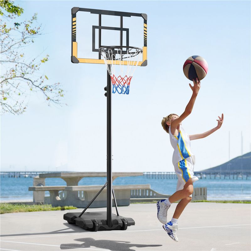 Yaheetech Portable Basketball Hoop For Indoors Outdoors, 3 of 10