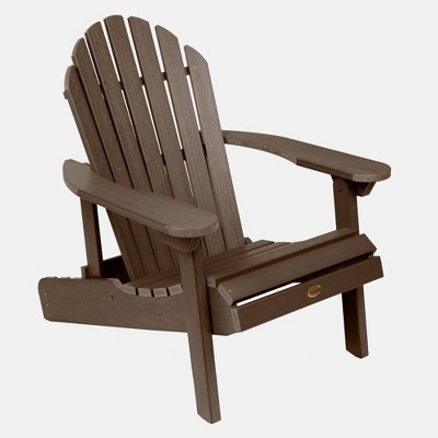 Hamilton Folding & Reclining Adirondack Chair Weathered Acorn - Highwood