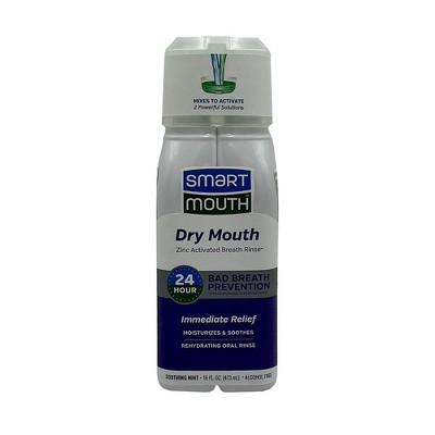 Smartmouth Dry Mouth Mouthwash Re-hydrating Oral Rinse For Dry Mouth ...