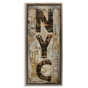 Stupell Industries New York City Montage Collage, 15" x 31" - 1 of 4