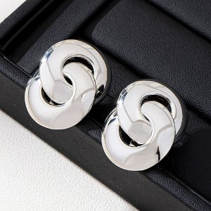 Anna-Kaci Women's Twisted Knot Statement Earrings - 1 of 3