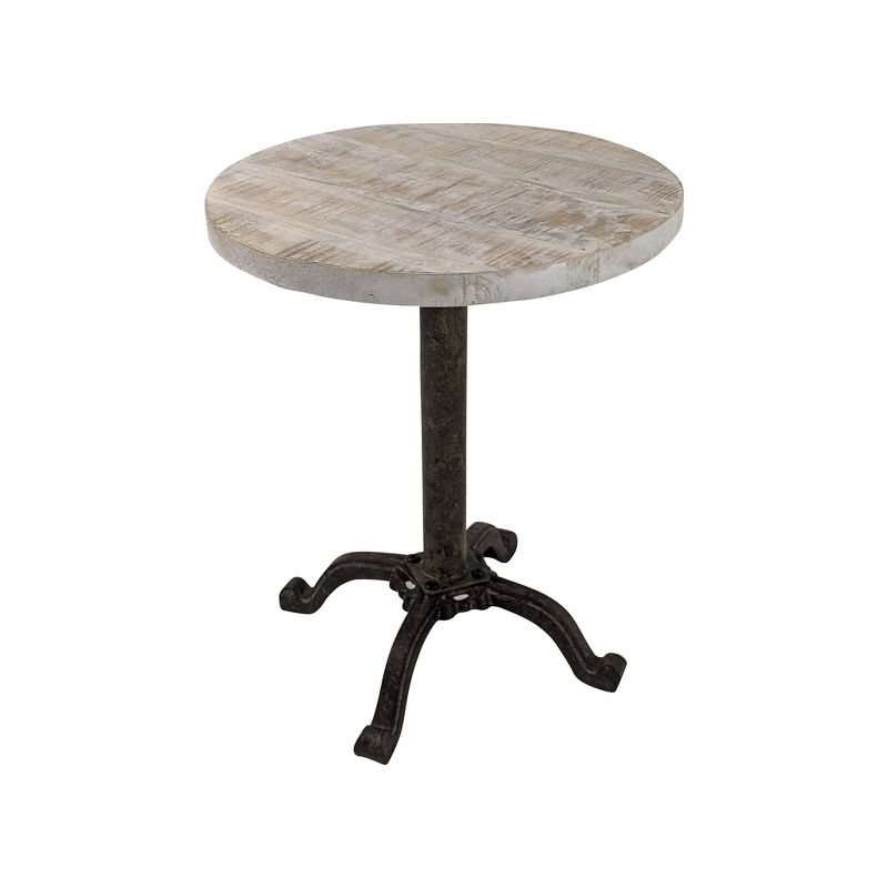 Colton Adjustable Vintage Table Natural Driftwood/Aged Iron - Carolina Chair &#38; Table, 1 of 8