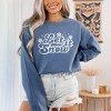 Simply Sage Market Women's  Garment Dyed Graphic Sweatshirt Retro Let It Snow - 2 of 2