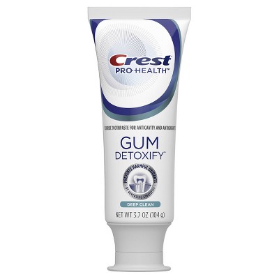 Crest Gum Detoxify Deep Clean Toothpaste - 3.7oz, image 2 of 10 slides
