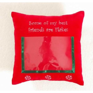 C&F Home 10" x 10" Some Of My Best Velvet Picture Small Petite Throw Pillow - 1 of 1