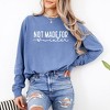 Simply Sage Market Women's Not Made For Winter Long Sleeve Garment Dyed Tee - 2 of 4
