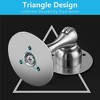 DOMETOUR Magnetic Door Stopper, Stainless Steel, No Drilling, Adhesive or Screws, 1 Pc Magnetic Door Catch - 4 of 4