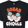 Women's - Dr. Seuss - Squad Ghouls Thing 1 and Thing 2 Cropped Graphic T-Shirt - 2 of 4