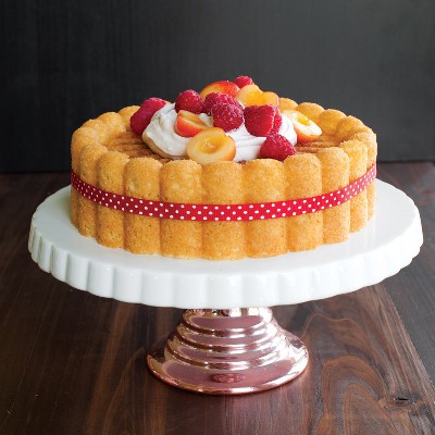 Gold Non-Stick Aluminum Charlotte Cake Pan
