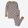 Leveret Boys Cotton 2 Piece Pajamas – 3 Pack – Animal & Adventure Prints - 3 of 4
