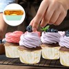 Unique Bargains Greaseproof Single-sided Aluminum Foil Cupcake Liners for Party 50 Pcs - 4 of 4