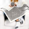 Pavilion Gift Company - Home - 42" x 50" Lined, Royal Plush Blanket Gift Set - Throw Blankets - 2 of 4