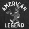 Mens Funny T Shirts American Legend Sarcastic Bigfoot Graphic Tee For Men - Crazy Dog Men's T Shirt - 2 of 4