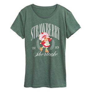 Women's - Strawberry Shortcake - Collegiate Short Sleeve Graphic T-Shirt - 1 of 4