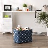 Bone Dry Polyester Pet Bin Trellis Paw - 2 of 4