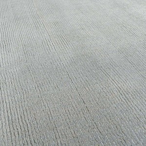 Hauteloom Brockton Solid Wool Area Light Gray Rug - 1 of 4