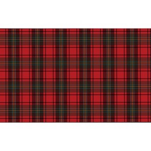 Briarwood Lane Everyday Doormat 30x18 Indoor Outdoor Holiday Plaid Doormat - 1 of 4