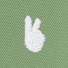 Dalix Lil Peace Sign Cotton Embroidered Cotton Cap Outdoor Bucket Hat Womens - 2 of 4