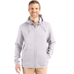Cutter & Buck Roam Epic Comfort Recycled Mens Full Zip Hooded Jacket - 1 of 2