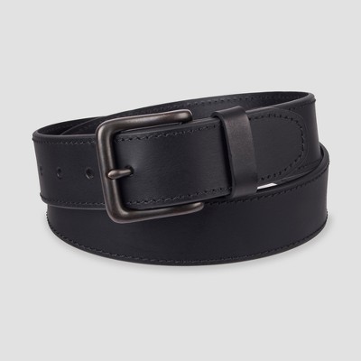 mens black casual belt