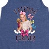 JoJo Siwa Friends Forever Graphic Sleeveless Aline Dress - Heather Navy - 5T - 2 of 3