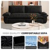 Whisen 3-in-1 Velvet Queen Sleeper Sofa Bed & Chaise Lounge & Loveseat Sofa, 2 Seats - 4 of 4