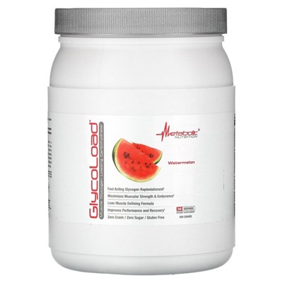 Metabolic Nutrition GlycoLoad, Watermelon, 600 g