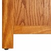 vidaXL 5-Tier Bookcase 17.7"x8.7"x55.1" Solid Oak Wood - 4 of 4