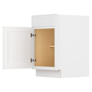 HOMLUX Easy-DIY Shaker White Ready to Assemble Drawer Base Kitchen Cabinet - 1 of 4