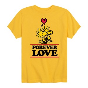 Boys' - Peanuts - Forever Love Short Sleeve Graphic T-Shirt - 1 of 4