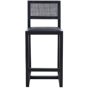 Seika Rattan Counter Stool - BST9502 - Safavieh - 1 of 4