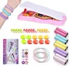 iMountek "DIY Bracelet Making Kit for Kids – Arts & Crafts Set with Beads, Charms & Travel Activity Gift for Girls" Pink - 3 of 4