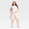 Women's High-Rise Long Denim Shorts - Universal Thread™ - 3 of 3