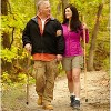 Brazos Handcrafted Wood Walking Stick, Twisted Oak, Traveler Style, for Men & Women, Made in The USA, 55 - 2 of 4